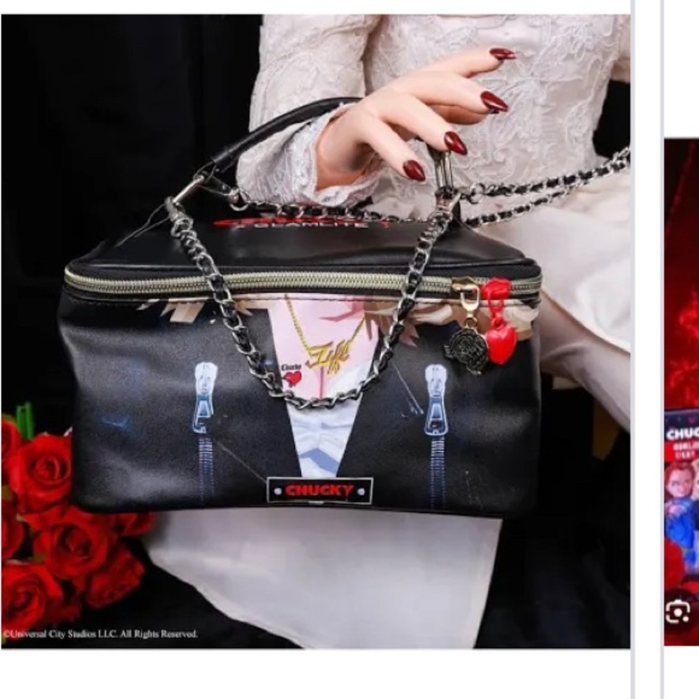 Do not purchase (reserved )Glamlite Tiffany and Good Guy Cosmetics bag